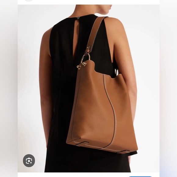 Strathberry Handbags - Strathberry Tan Leather Large Lana Shoulder Bag